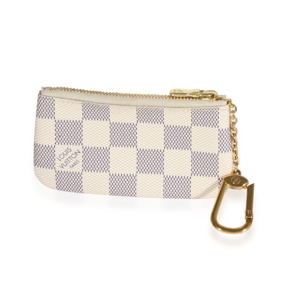 120681 pv Louis Vuitton Damier Azur Key Pouch