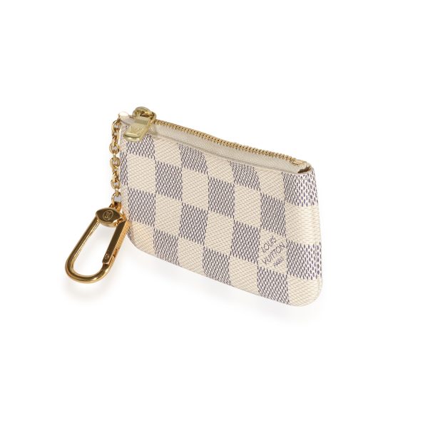 120681 sv Louis Vuitton Damier Azur Key Pouch