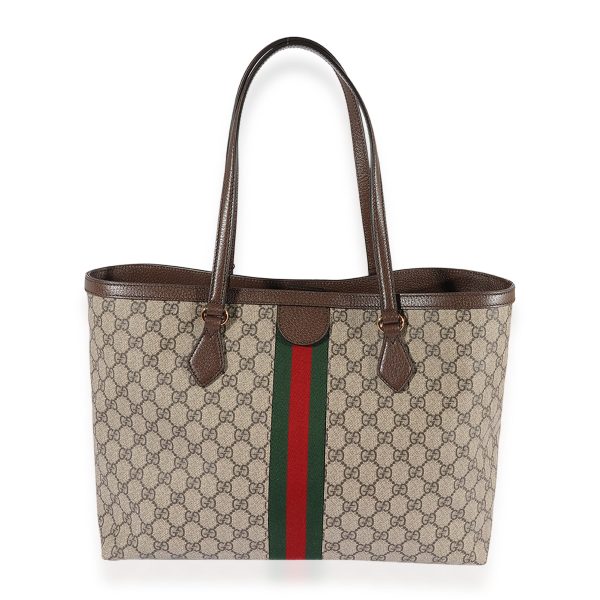 120768 pv 7cd4977f 0896 4c56 88b1 c36d86c3de1a Gucci GG Supreme Medium Ophidia Web Tote