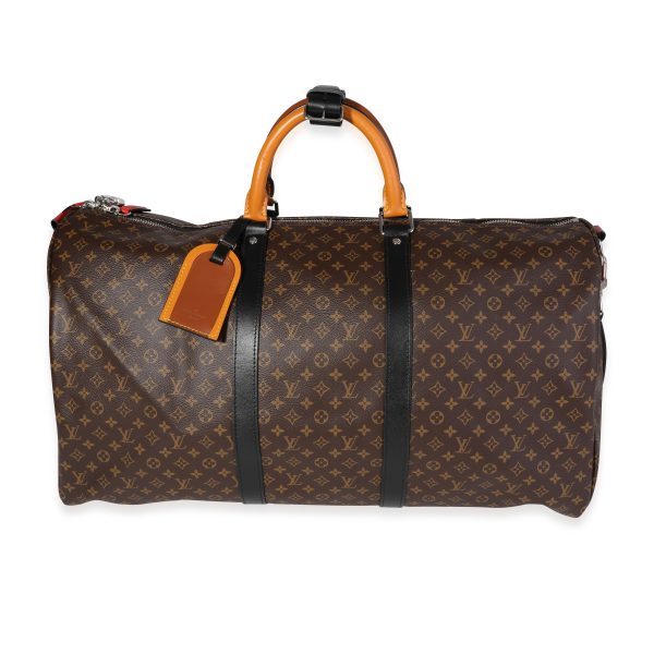 120899 fv Louis Vuitton Monogram Patchwork Keepall Bandoulière 50