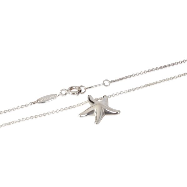 120994 sv Tiffany Co Elsa Peretti Starfish Pendant in Sterling Silver