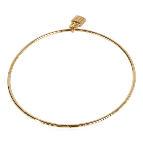 121053 av 81336eed cce3 4624 937a 829ab791e7fa Tom Ford Padlock Choker Necklace in 18k Yellow Gold