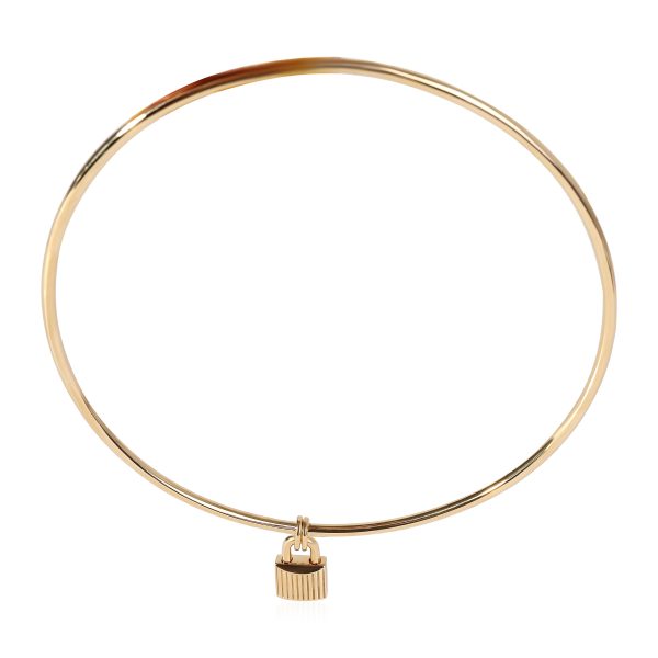 121053 sv Tom Ford Padlock Choker Necklace in 18k Yellow Gold