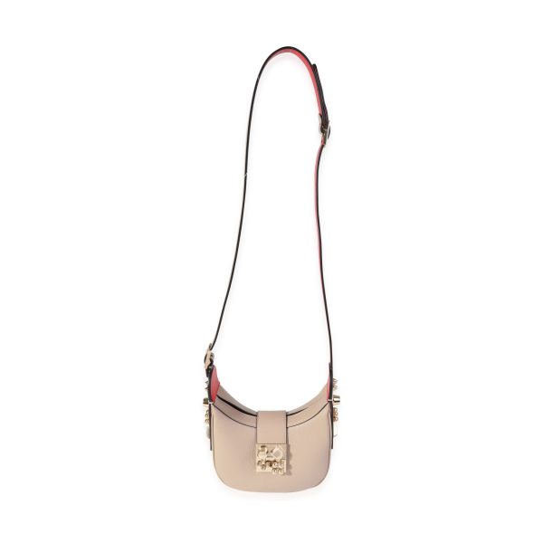 121203 bv Christian Louboutin Fève Grained Calfskin Carasky Mini Bag