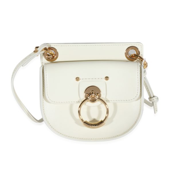 121364 fv ecc05990 f214 4bb9 8dd3 d8504b9258c7 Chloe Natural White Leather The Mini Flat Pouch