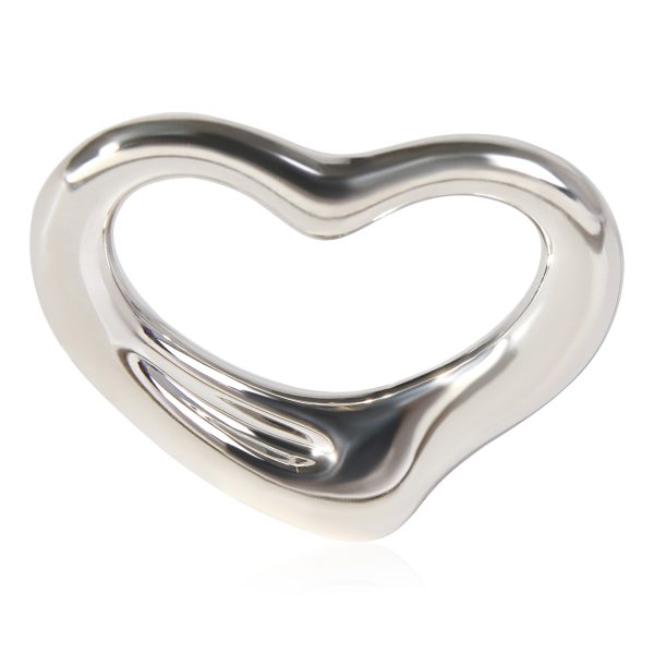 121382 fv Tiffany Co Elsa Peretti Open Heart Pendant in Sterling Silver