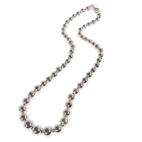 121400 pv Tiffany Co HardWear Ball Necklace in Sterling Silver