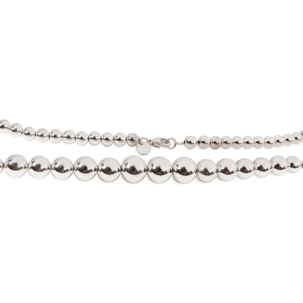 121400 sv Tiffany Co HardWear Ball Necklace in Sterling Silver