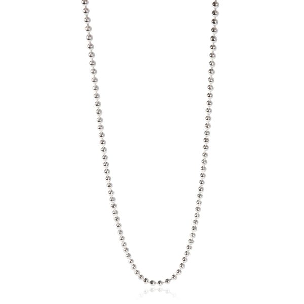 121405 fv Tiffany Co Bead Chain in Sterling Silver