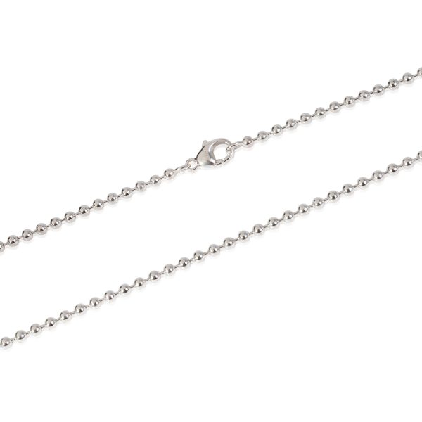 121405 sv Tiffany Co Bead Chain in Sterling Silver