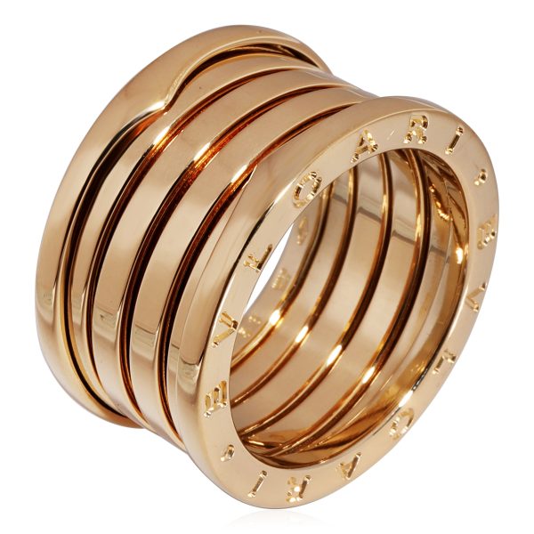 121437 rv 9dee69cc 3a45 458f a586 941a5825b7a1 Bulgari BZero1 Four Band Ring in 18k Yellow Gold