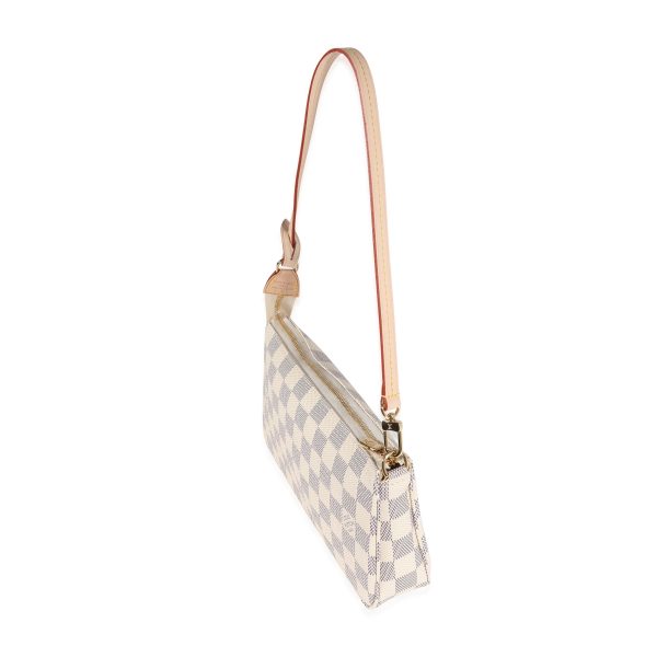 121498 stamp Louis Vuitton Damier Azur Pochette Accessoires