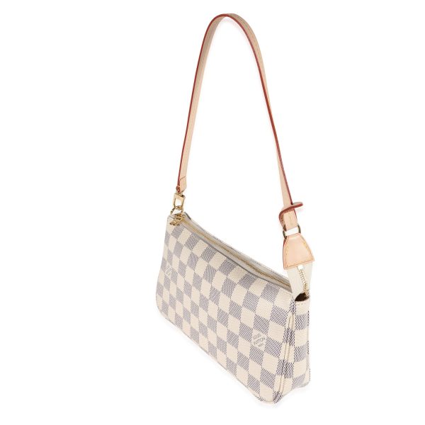 121498 sv Louis Vuitton Damier Azur Pochette Accessoires