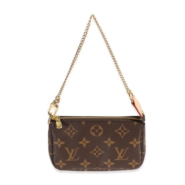 121500 fv Monogram Canvas Mini Pochette Accessoires