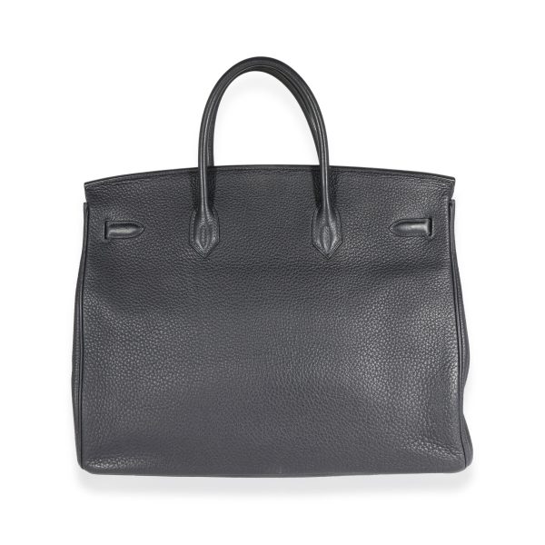 121535 pv Herm√®s Bleu Abysse Cl√©mence Birkin 40 PHW