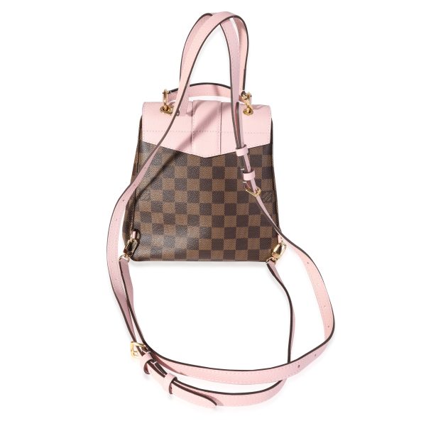 121545 pv 266aada1 b8fd 4b2a b6d2 04444344972a Louis Vuitton Damier Ebene Magnolia Leather Clapton Backpack