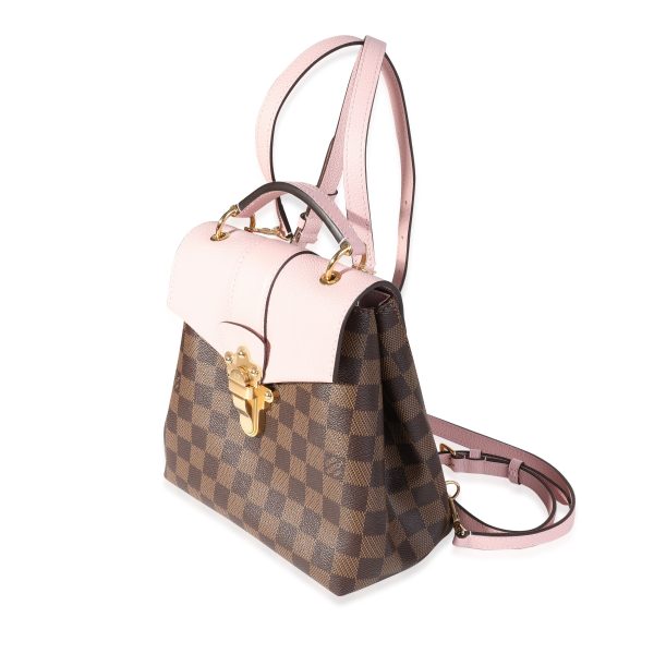 121545 sv 86a1d136 7032 4968 bdc4 d58f59799483 Louis Vuitton Damier Ebene Magnolia Leather Clapton Backpack