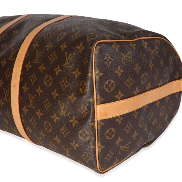 121547 box Louis Vuitton Monogram Canvas Keepall Bandoulière 55