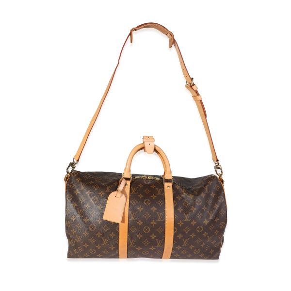 121547 bv Louis Vuitton Monogram Canvas Keepall Bandoulière 55