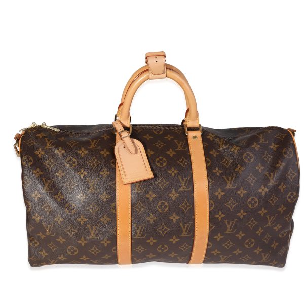 121547 fv Louis Vuitton Monogram Canvas Keepall Bandoulière 55