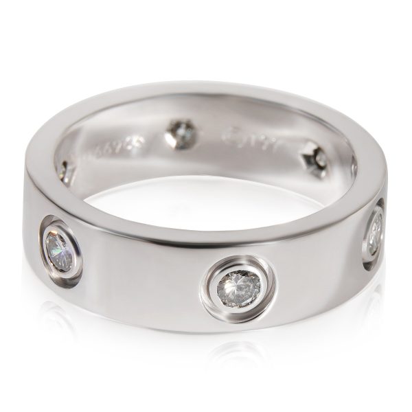 Cartier Cartier Love Diamond Ring in 18k White Gold 046 CTW