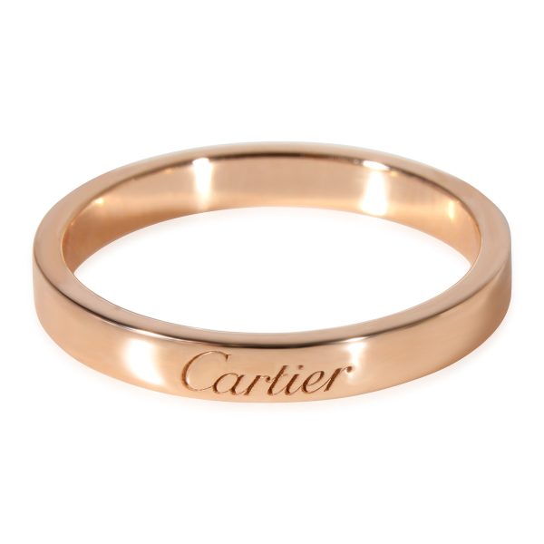 Rings Cartier C De Cartier Band in 18k Rose Gold