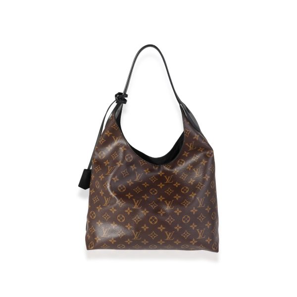 121864 pv Louis Vuitton Monogram Canvas Flower Hobo