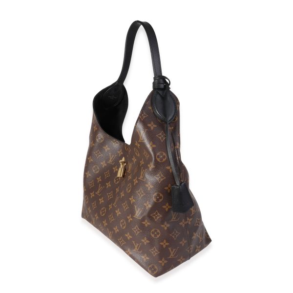 121864 sv Louis Vuitton Monogram Canvas Flower Hobo