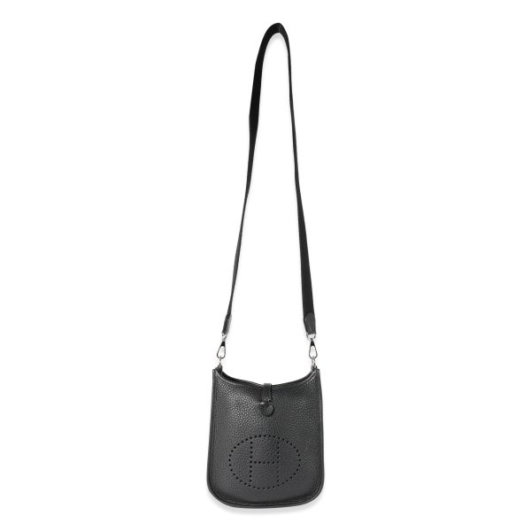 121892 av ed649ce6 4570 4ae6 b564 67d20857570a Herm√®s Black Cl√©mence Evelyne TPM PHW