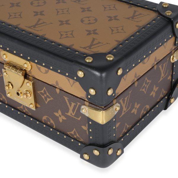 121902 box Louis Vuitton Monogram Reverse Canvas Coffret Tresor 24