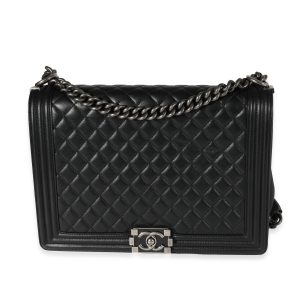 121949 fv ff1cd872 6e63 47e4 84bd 1aa58593bd7a Louis Vuitton Soft Trunk Monogram Taurillon Shoulder Bag Noir