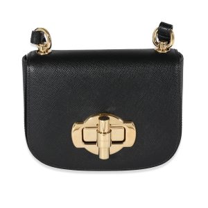 122081 fv Fendi Zucca Shoulder Bag Black