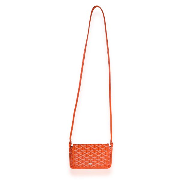 122127 bv b8f491c3 4f16 4036 8c59 a420074abf2f Goyard Orange Goyardine Canvas Plumet Crossbody