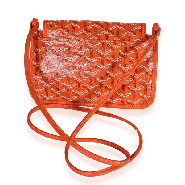 122127 pv 359b2b67 7f6e 4696 b860 7ebe5117c241 Goyard Orange Goyardine Canvas Plumet Crossbody