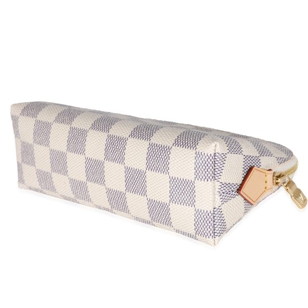 122165 box Louis Vuitton Damier Azur Cosmetic Pouch