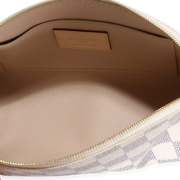 122165 bv Louis Vuitton Damier Azur Cosmetic Pouch