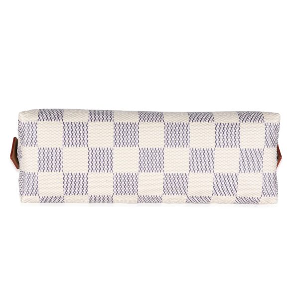 122165 stamp Louis Vuitton Damier Azur Cosmetic Pouch