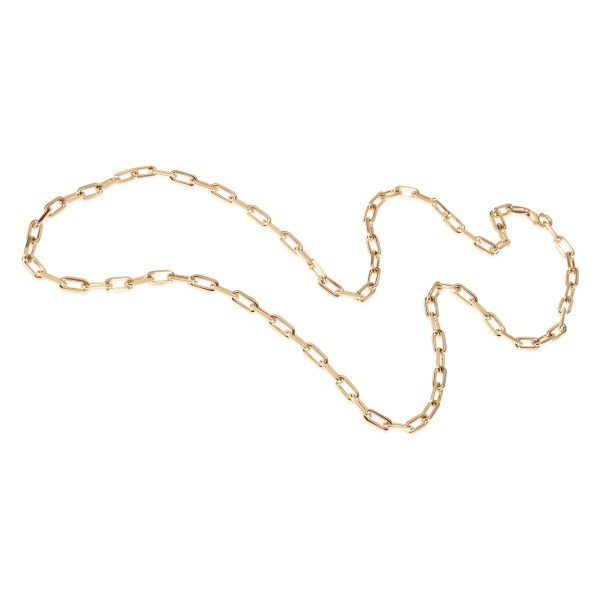 122176 pv Cartier Santos de Cartier Santos Dumont Chain Necklace in 18K Yellow Gold