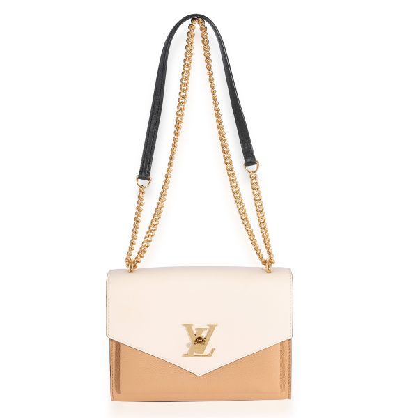 122233 clasp de0fedf1 0646 4540 b888 5139331c1115 Louis Vuitton Tricolor Calf Leather MyLockme Chain Bag