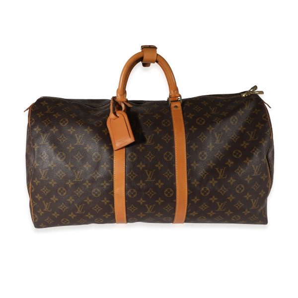 122278 fv 1ab5e32e cc3e 4b72 9ba9 4e022eafed27 Louis Vuitton Vintage Monogram Canvas Keepall 55