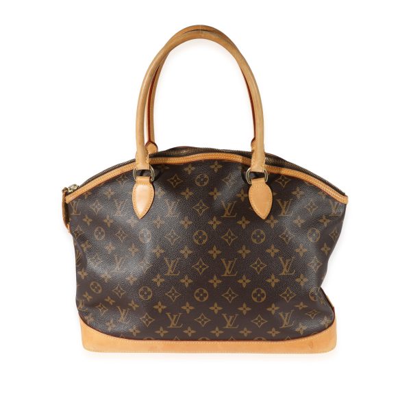 122327 fv Monogram Canvas Lockit Horizontal