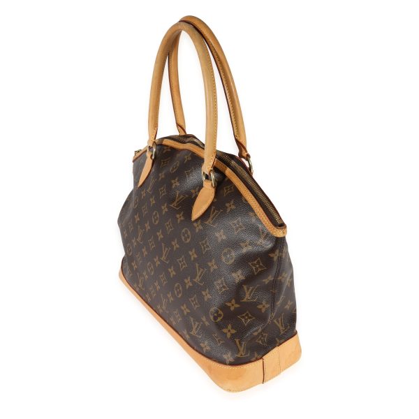 122327 sv Monogram Canvas Lockit Horizontal