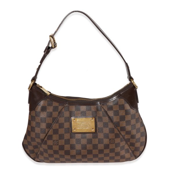 122328 fv Louis Vuitton Damier Ebene Thames GM