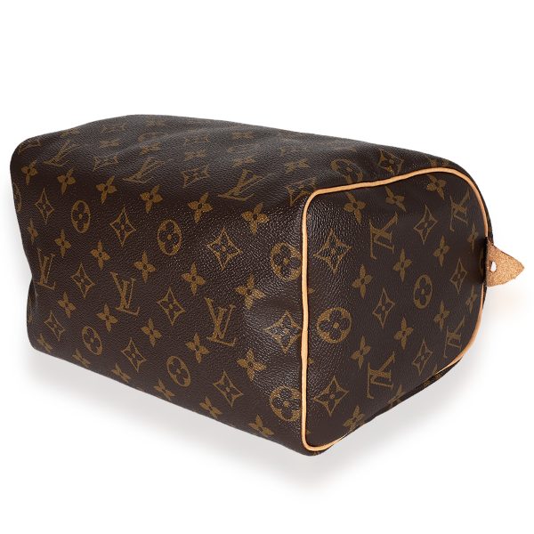 122501 clasp Louis Vuitton Monogram Canvas Speedy 25