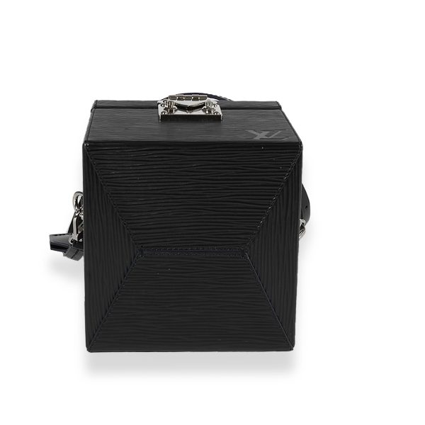 122548 box Louis Vuitton Noir Epi Leather Bleecker Box