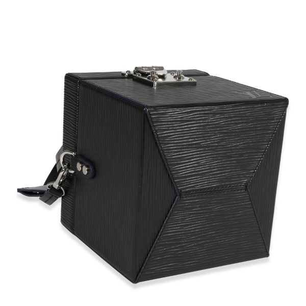 122548 clasp Louis Vuitton Noir Epi Leather Bleecker Box