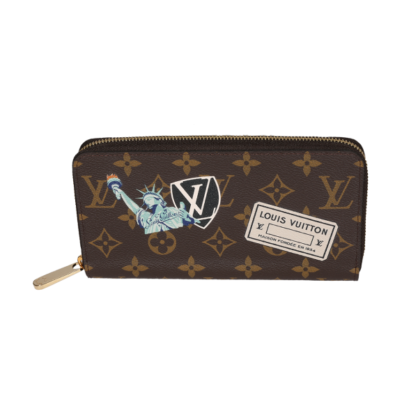 122551 fv 402661f4 be11 44e3 a1ef ad9546e4b8b9 Louis Vuitton Monogram Canvas My LV World Tour Zippy Wallet