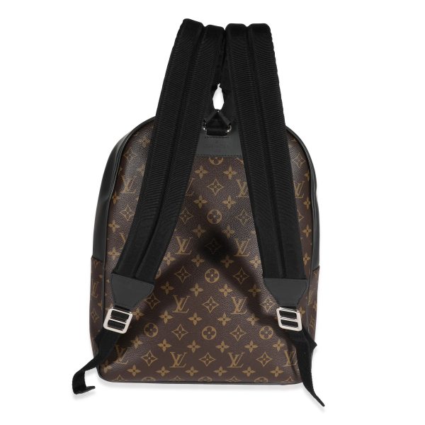 122642 stamp Louis Vuitton Monogram Macassar Josh Backpack