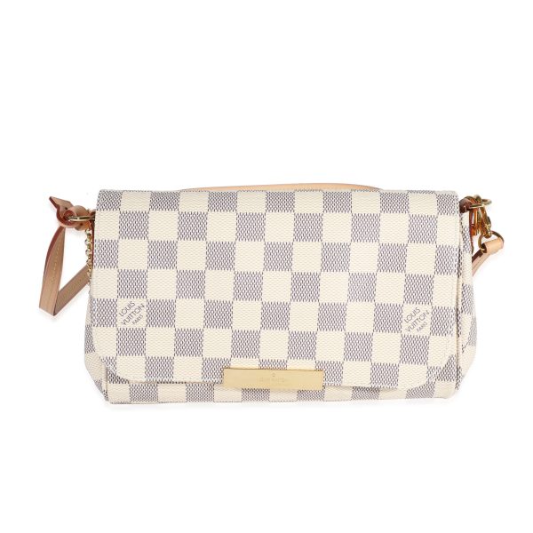 122649 fv 3273e477 f60d 4d54 a10e a84037825c3e Louis Vuitton Damier Azur Favorite PM