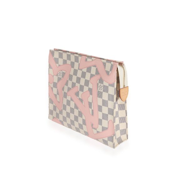 122653 sv 86ce77ee 96a1 4465 91ea d5979c3d35fe Louis Vuitton Damier Azur Tahitienne Toiletry Pouch 26